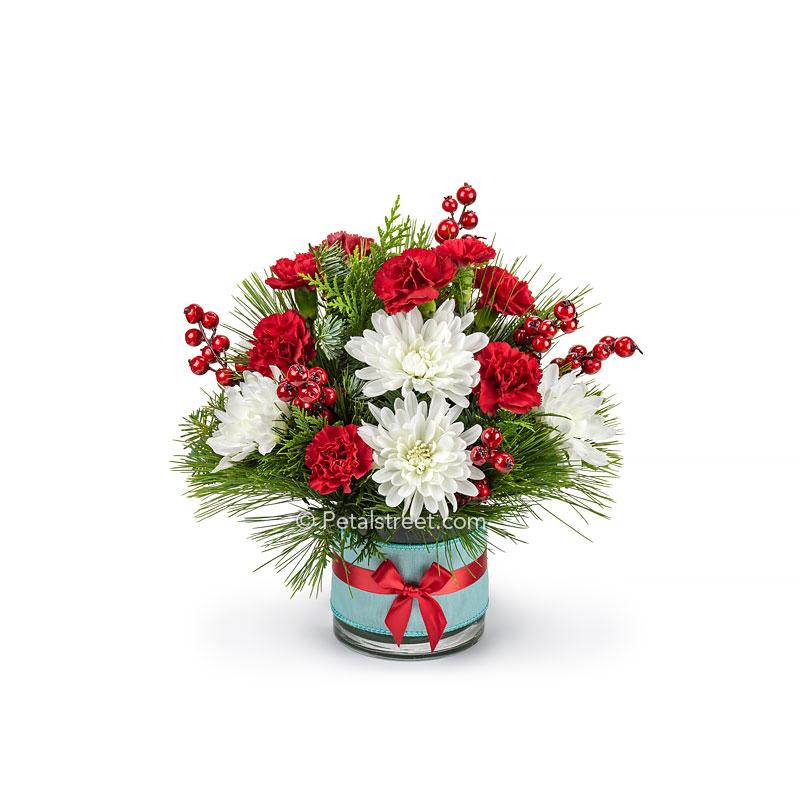 Cheap Christmas Color Spray Carnation Flowers